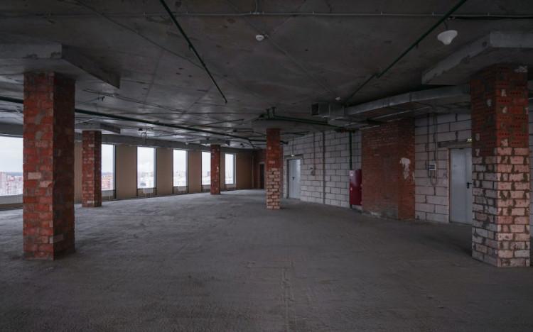 Общий вид этажа (open space)