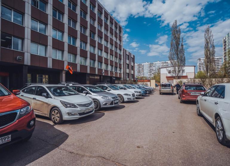 БизнесDEPO: Вид паркинга